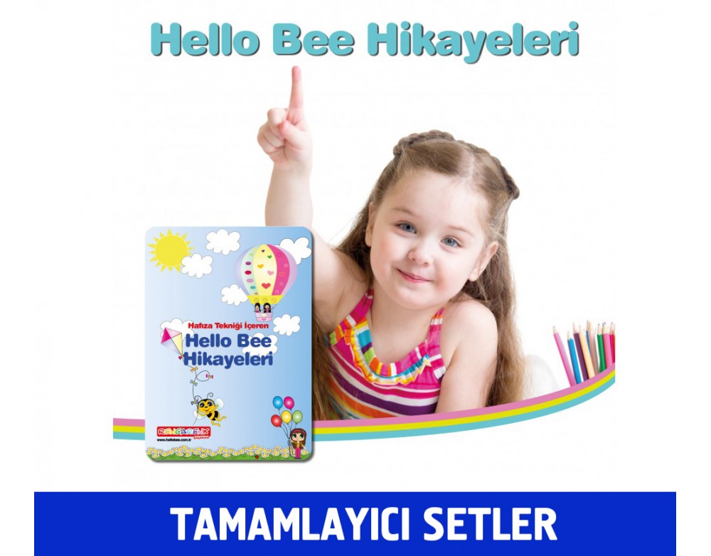 Rengarenk Yayınevi Hello Bee Hafıza Tekniği Içeren Hikayeler 